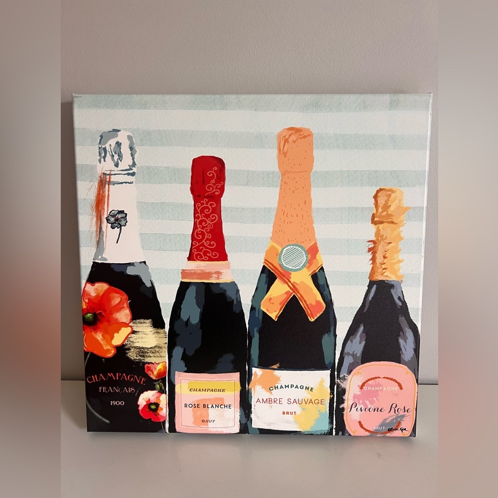 Champagne Canvas Art
